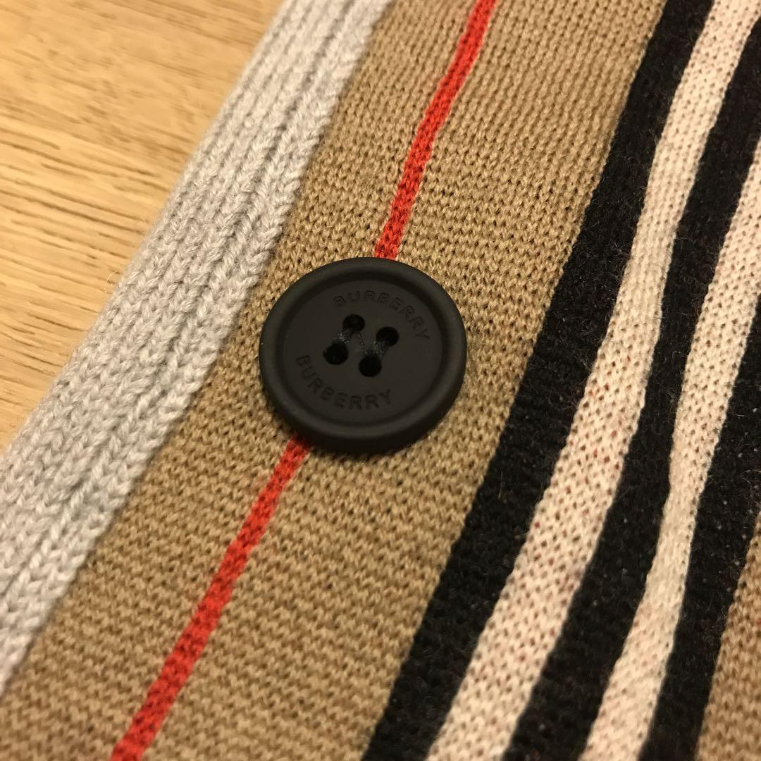 新品タグ付き♡BURBERRY♡ストライプ ポンチョ ケープ♡サイズS