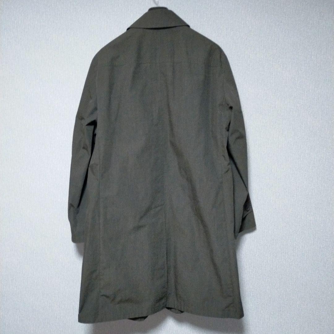BURBERRY　BLACK　LABEL　メンズ　ステンカラーコート　ブラック