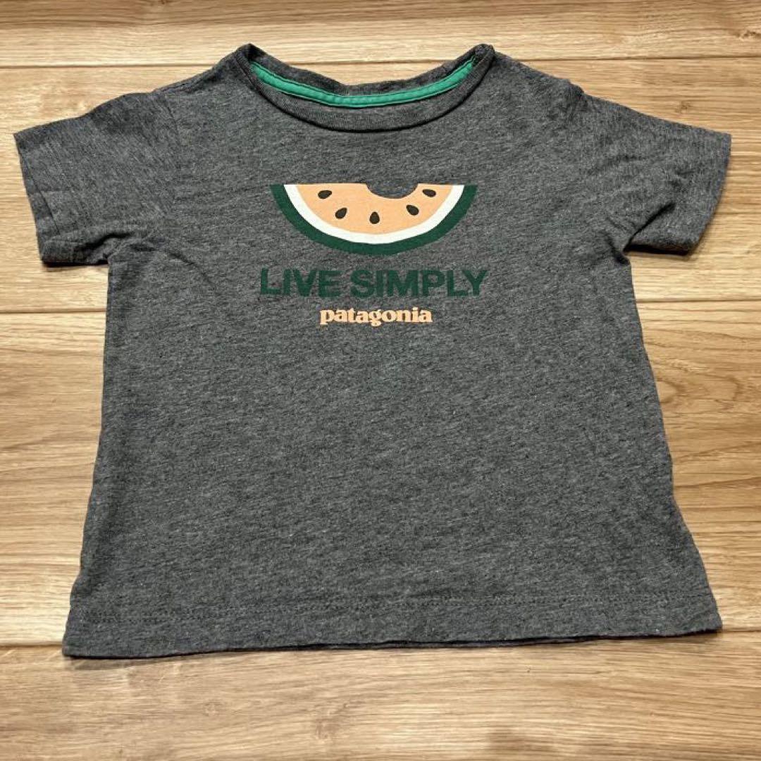 patagonia パタゴニア Tシャツ ベビー キッズ 80cm スイカ