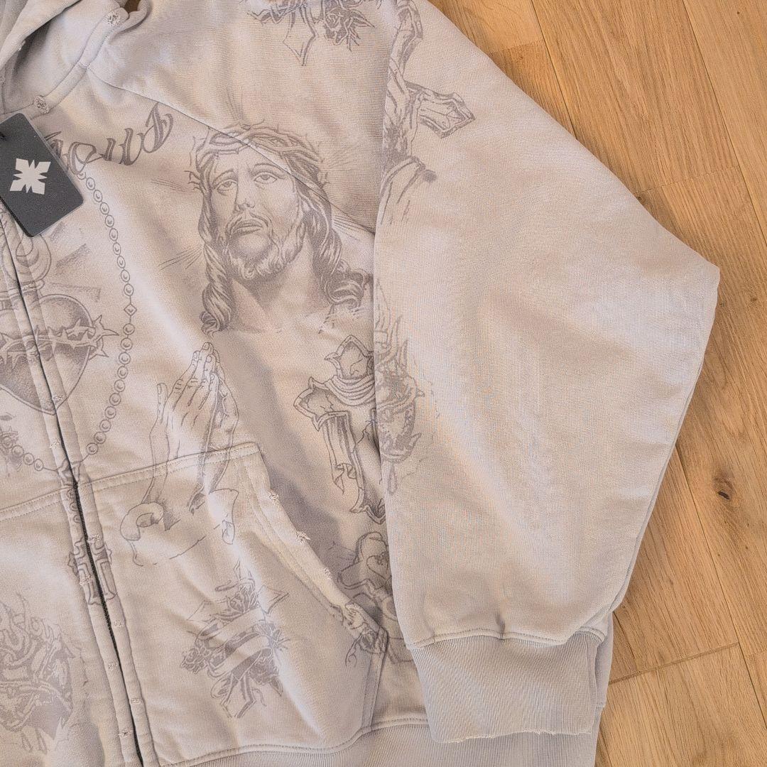 WE ARE RIGHTEOUS TattedBeliever ZipUp XL WE ARE RIGHTEOUS TattedBeliever ZipUp XL