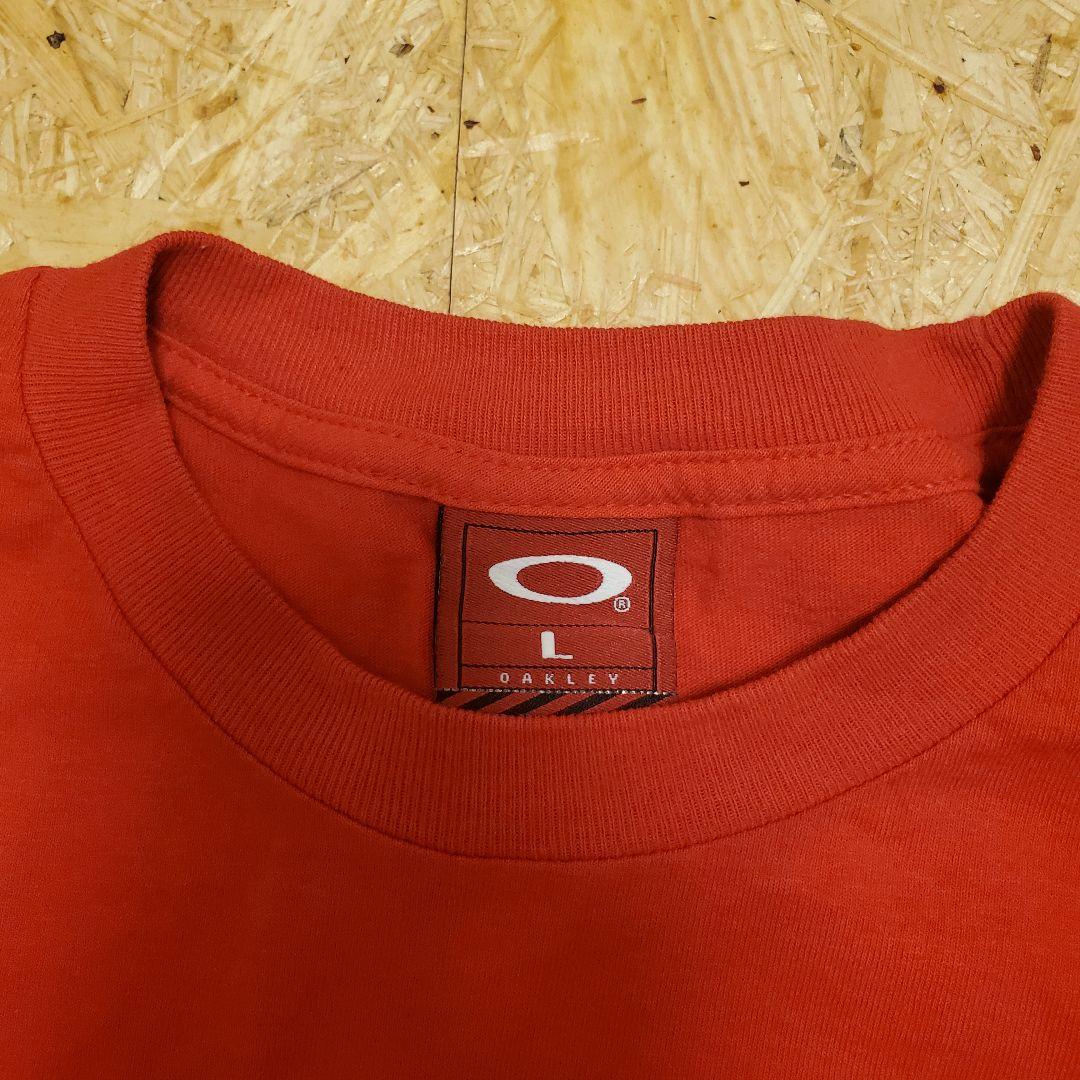 OAKLEY/オークリー】ロンT 赤タグ archive プリント 90s - メルカリ