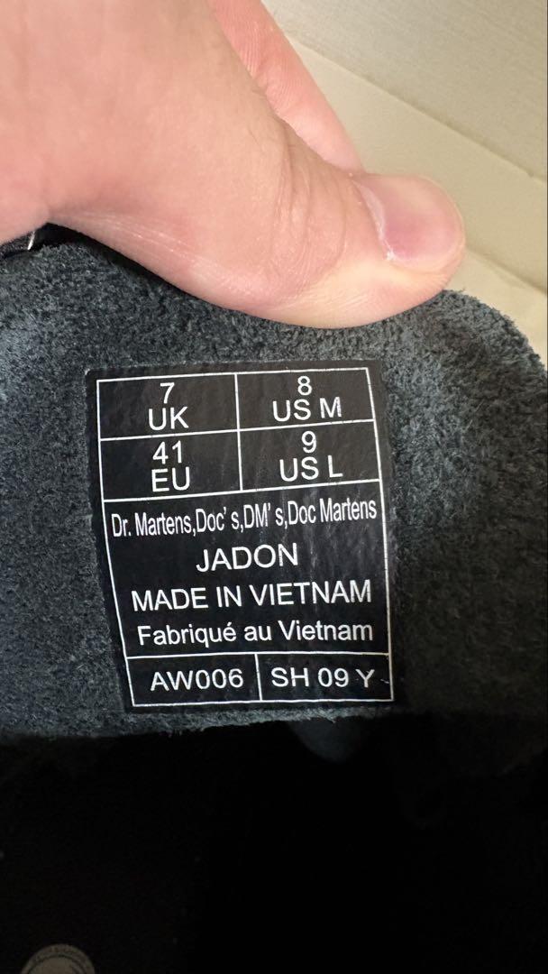 Dr. Martensドクターマーチン jadon 8ホールブーツ(厚底)