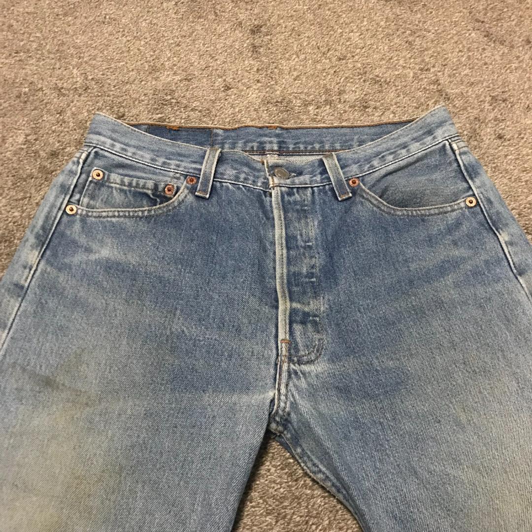 W31 L33 90's US.Levis 501xx ボタン裏552