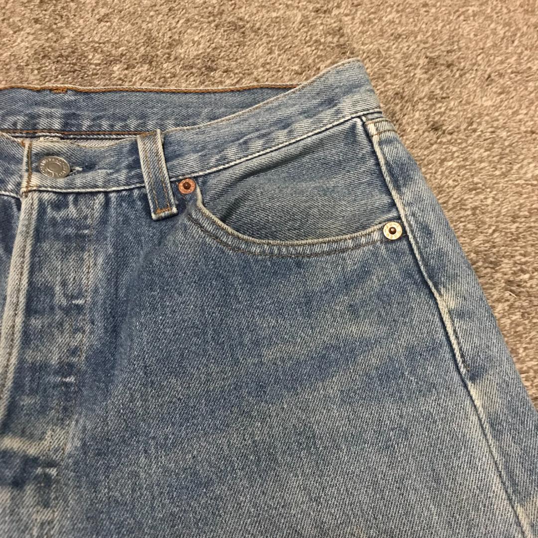 W31 L33 90's US.Levis 501xx ボタン裏552