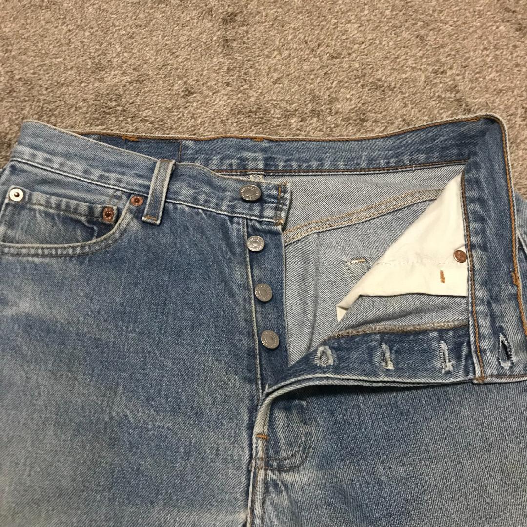 W31 L33 90's US.Levis 501xx ボタン裏552