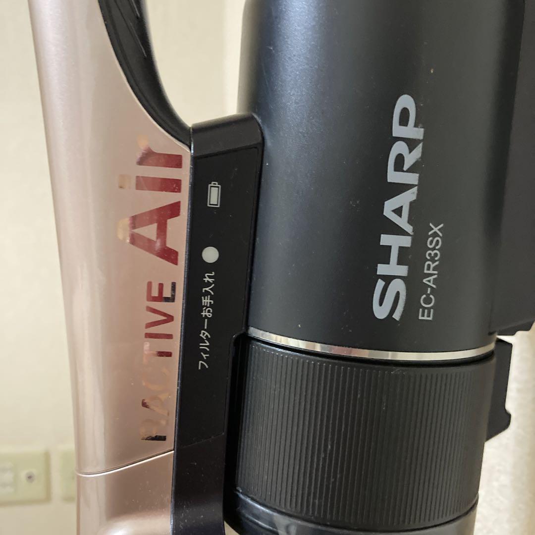 シャープ　充電式掃除機　ラクティブエア　EC-AR3SX バッテリー付