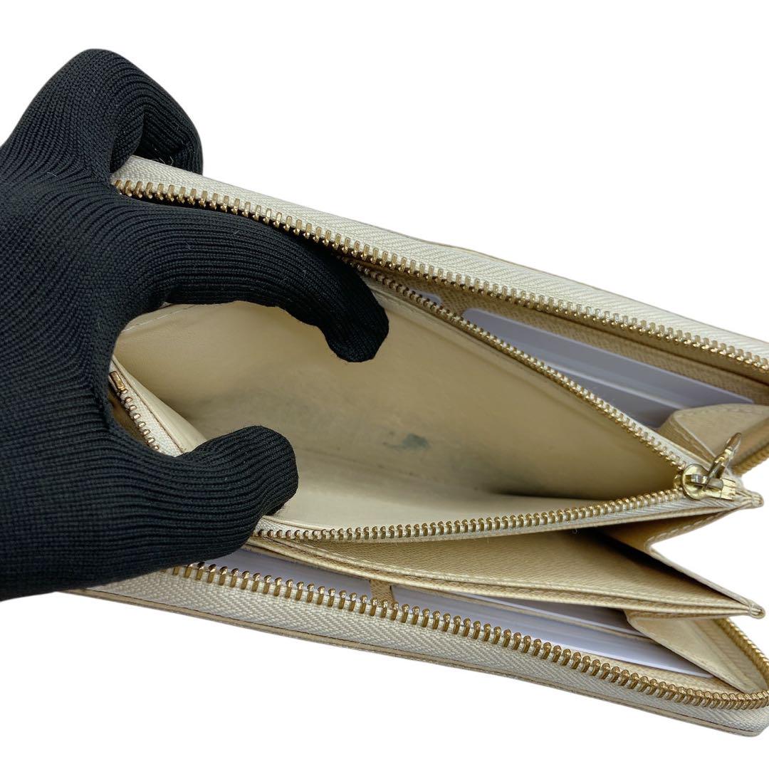 【美品】LOUIS VUITTON ダミエ長財布 ジッピーウォレット☆鑑定済み