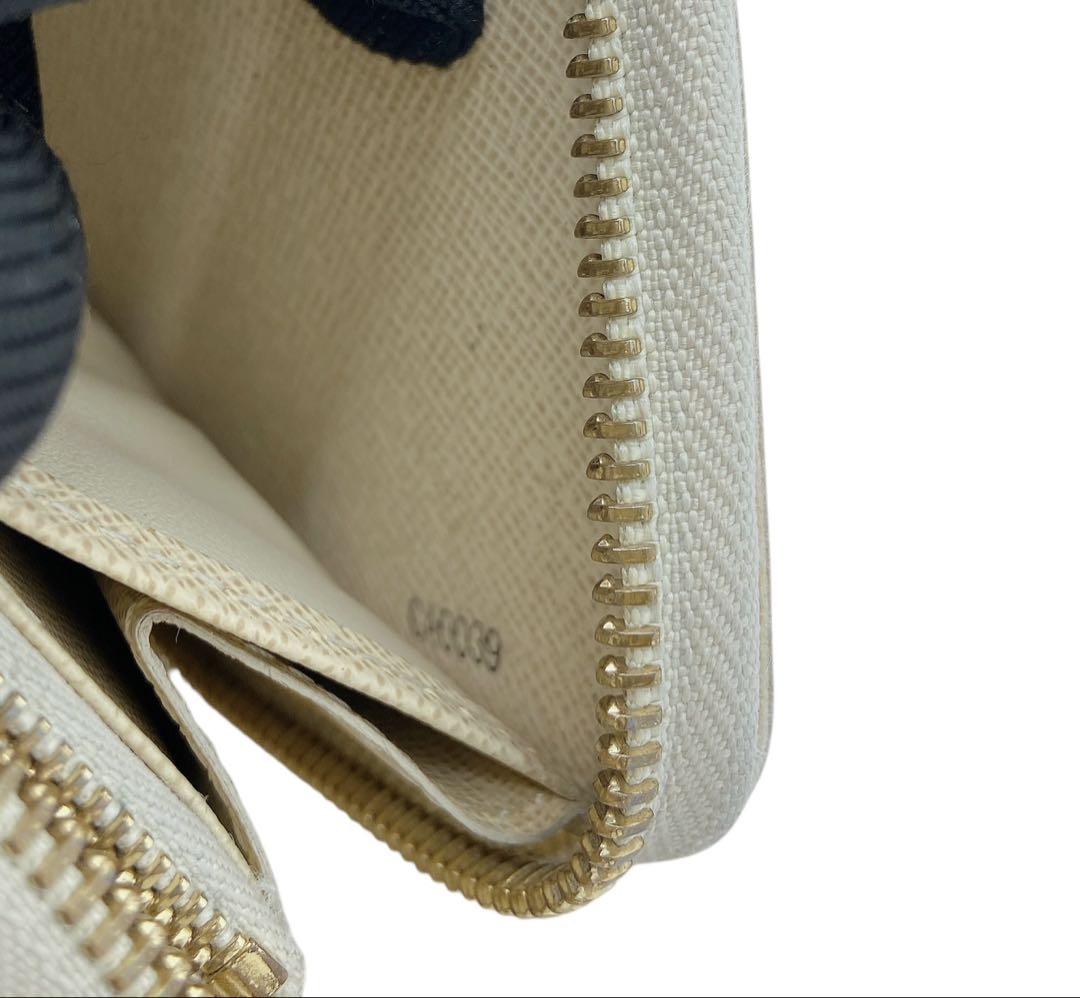【美品】LOUIS VUITTON ダミエ長財布 ジッピーウォレット☆鑑定済み