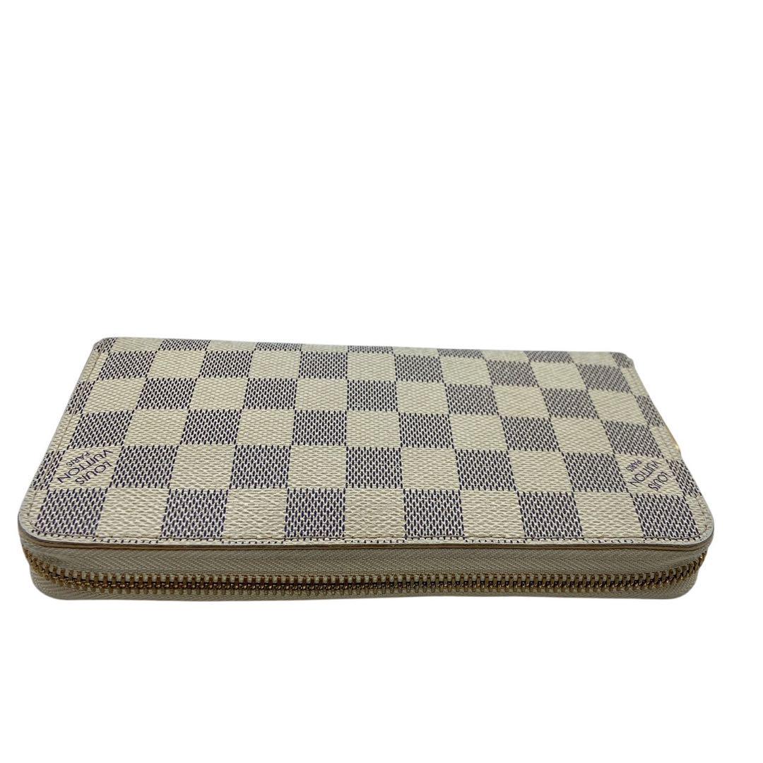 【美品】LOUIS VUITTON ダミエ長財布 ジッピーウォレット☆鑑定済み