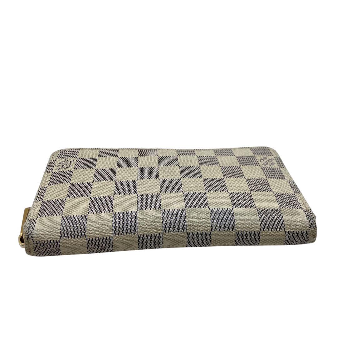 【美品】LOUIS VUITTON ダミエ長財布 ジッピーウォレット☆鑑定済み