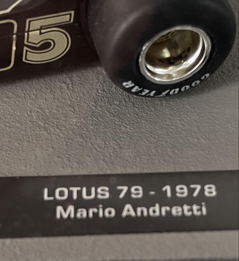 再値下げ！LOTUS 79 1978 Mario Andretti ミニカー