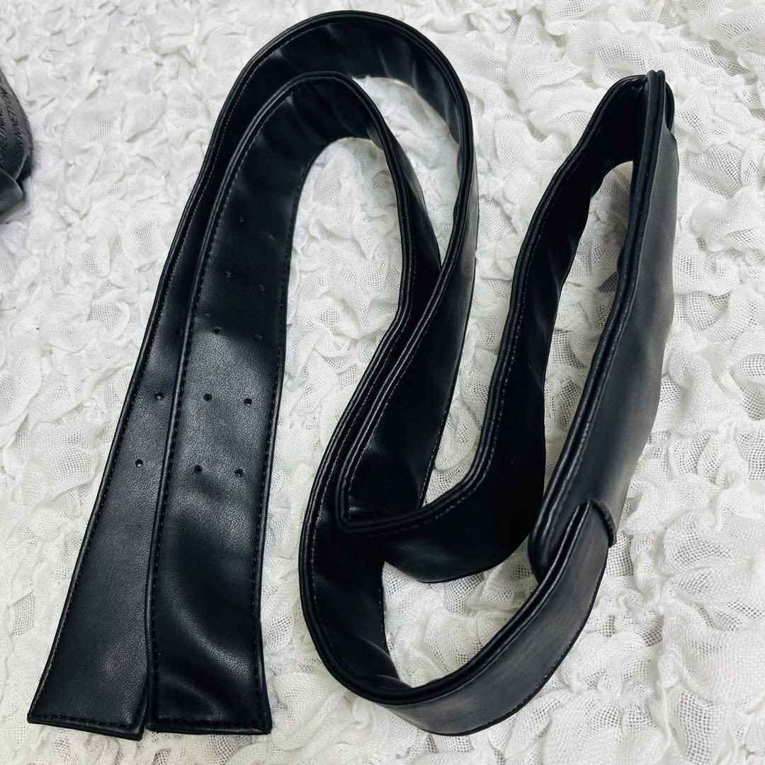 ARMANIアルマーニエクスチェンジ ロゴ型押し総柄レザー2wayボストンバッグ