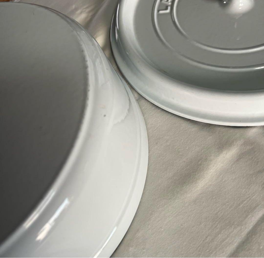 staub ストウブ　ココットラウンド 26 浅型　ホーロー鍋　両手鍋