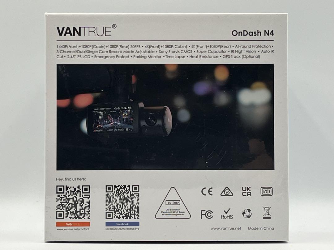 【新品未開封】VANTRUE OnDash N4 GPSマウント付