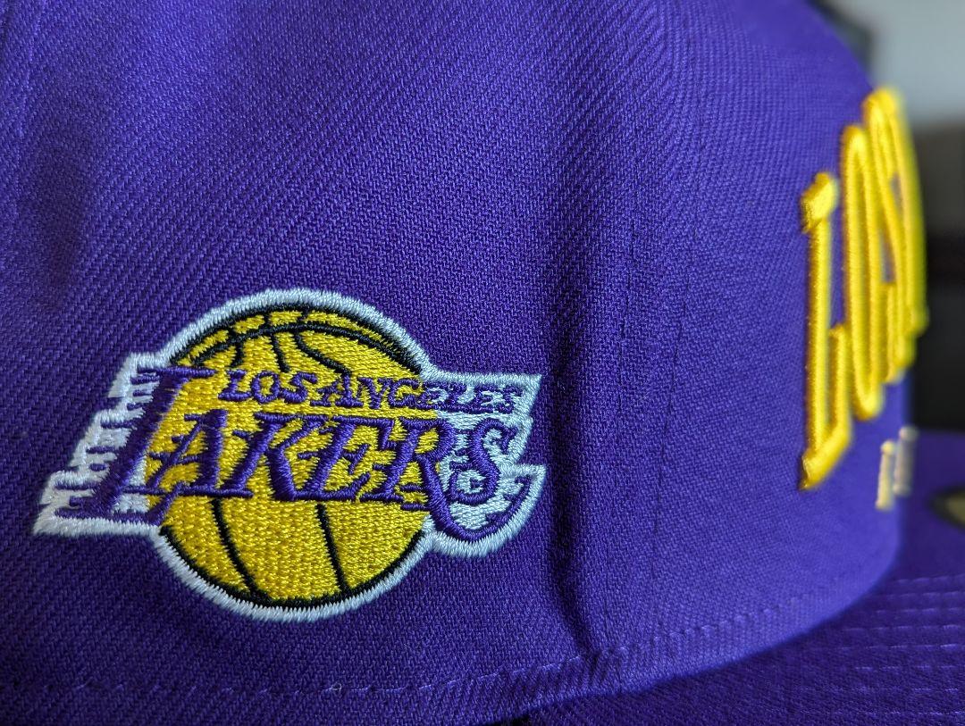 Lakers 59FIFTY 7 1/2 アーチロゴ 紫