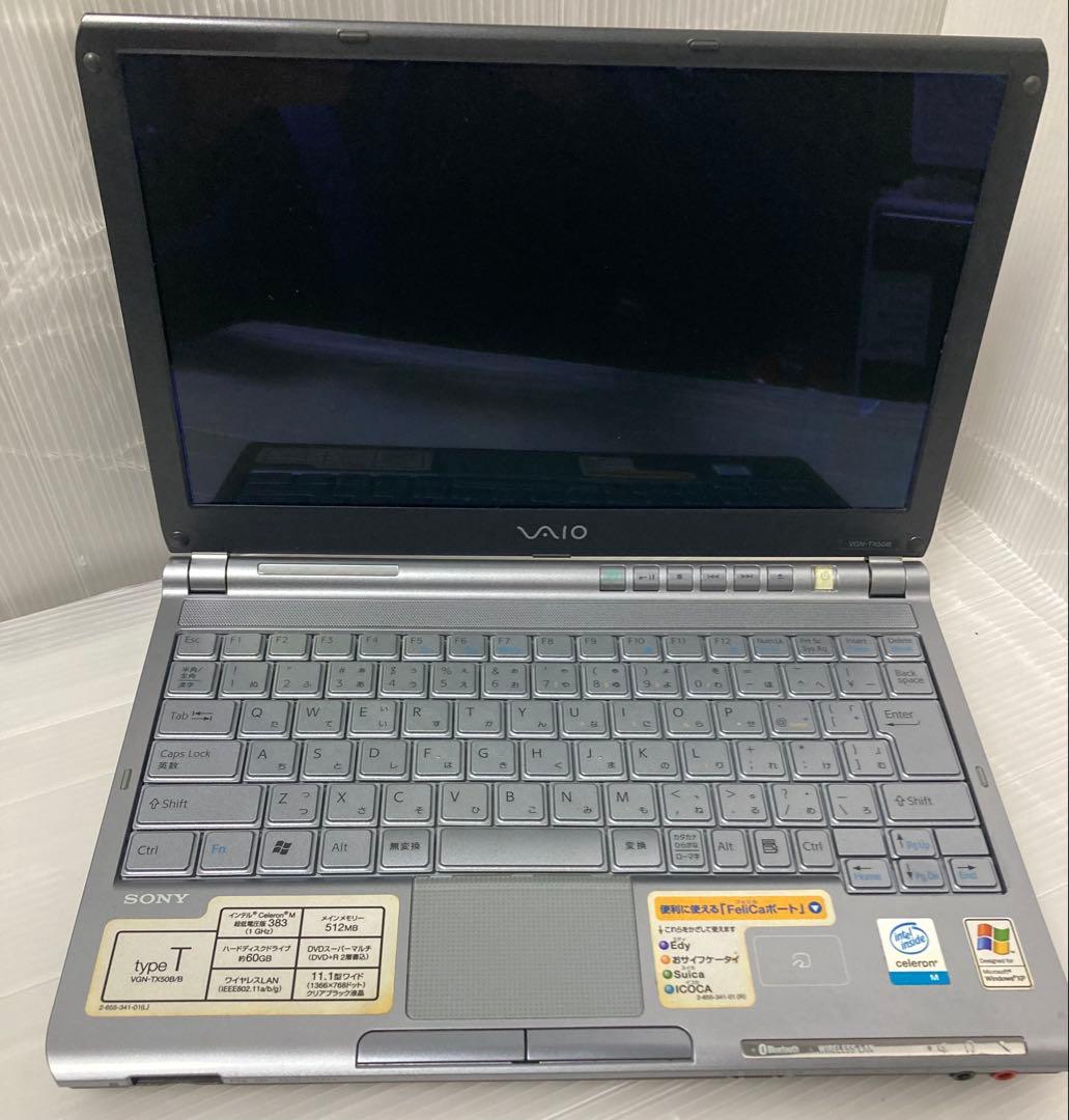 VAIO type T VGN-TX50B ノートPC ジャンク品