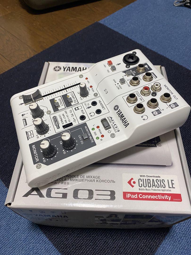 YAMAHA ヤマハ　オーディオインターフェースAG03