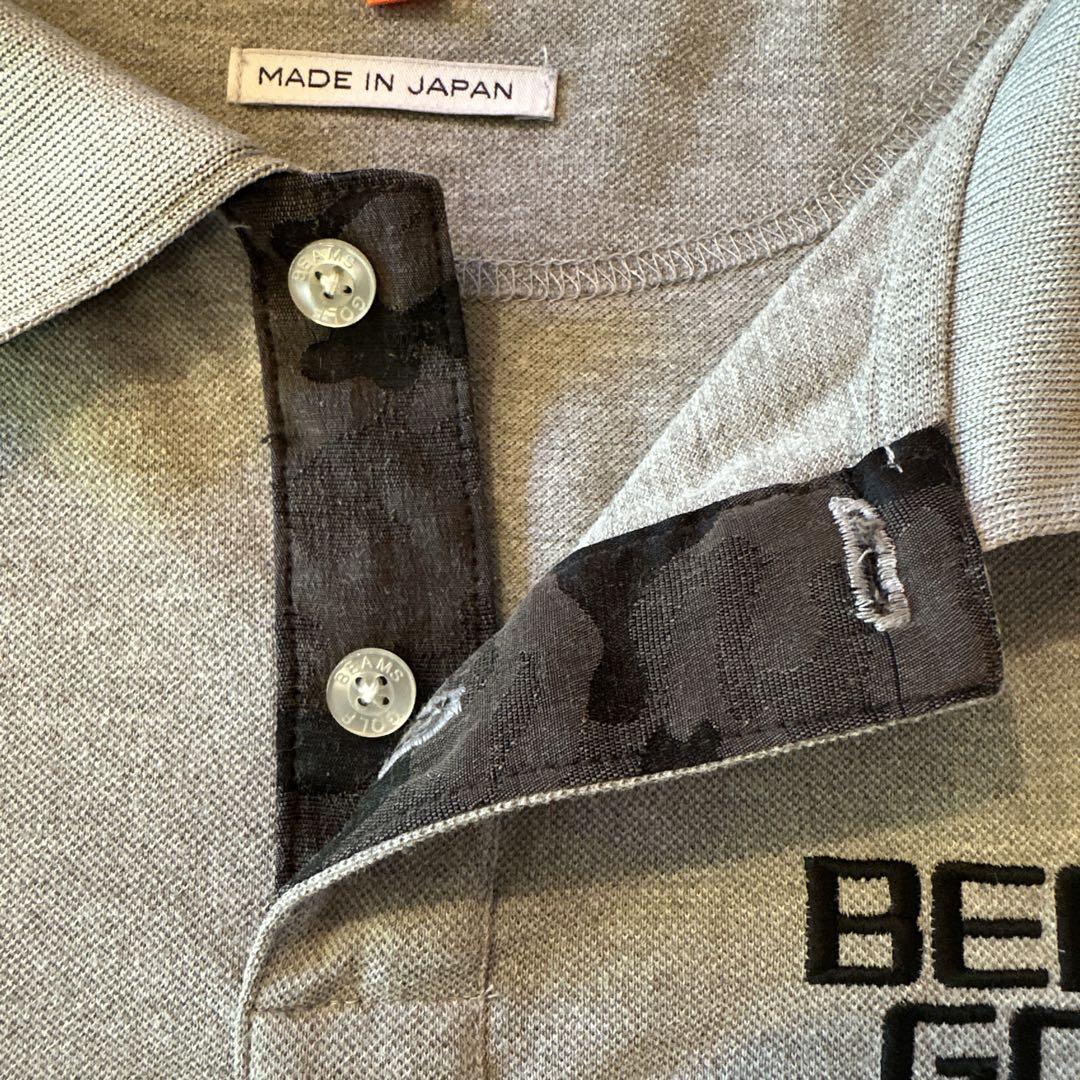 BEAMS GOLF ポロシャツ XL グレー
