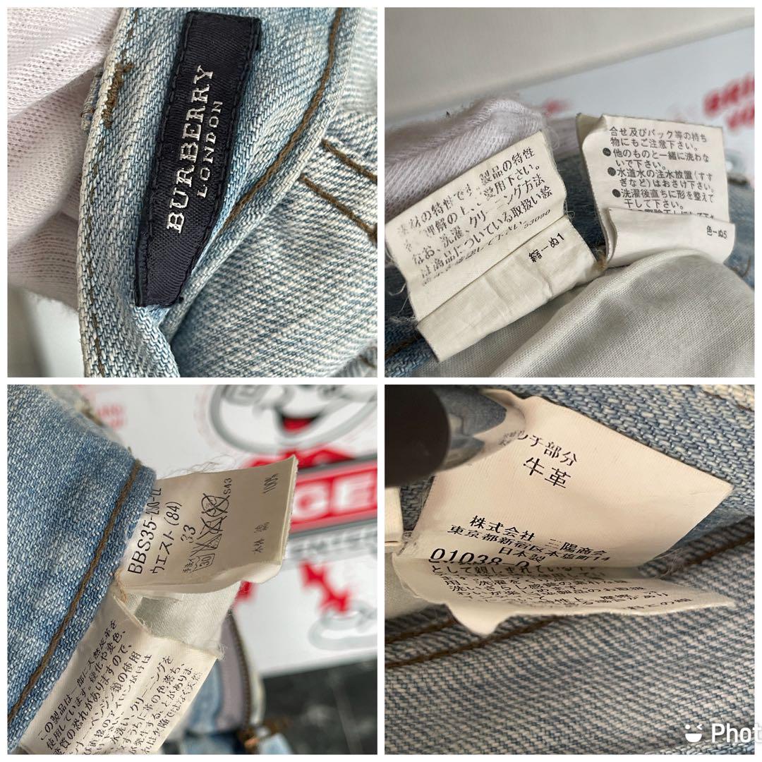 BURBERRY LONDON バーバリーロンドン デニムパンツ　ジーンズ　33