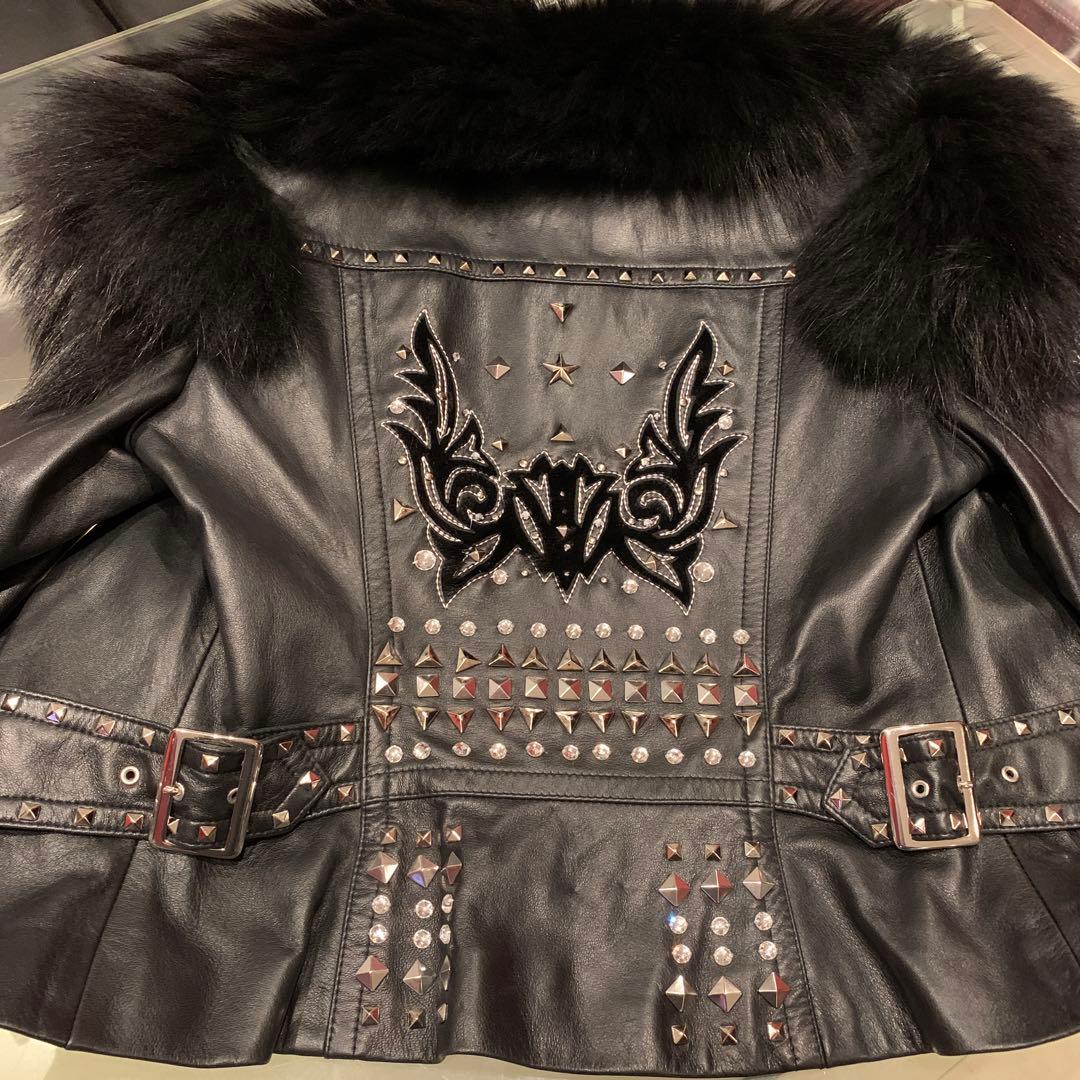 EPOCA エポカ レザージャケット シープスキン ラクーン | mtevino.ge