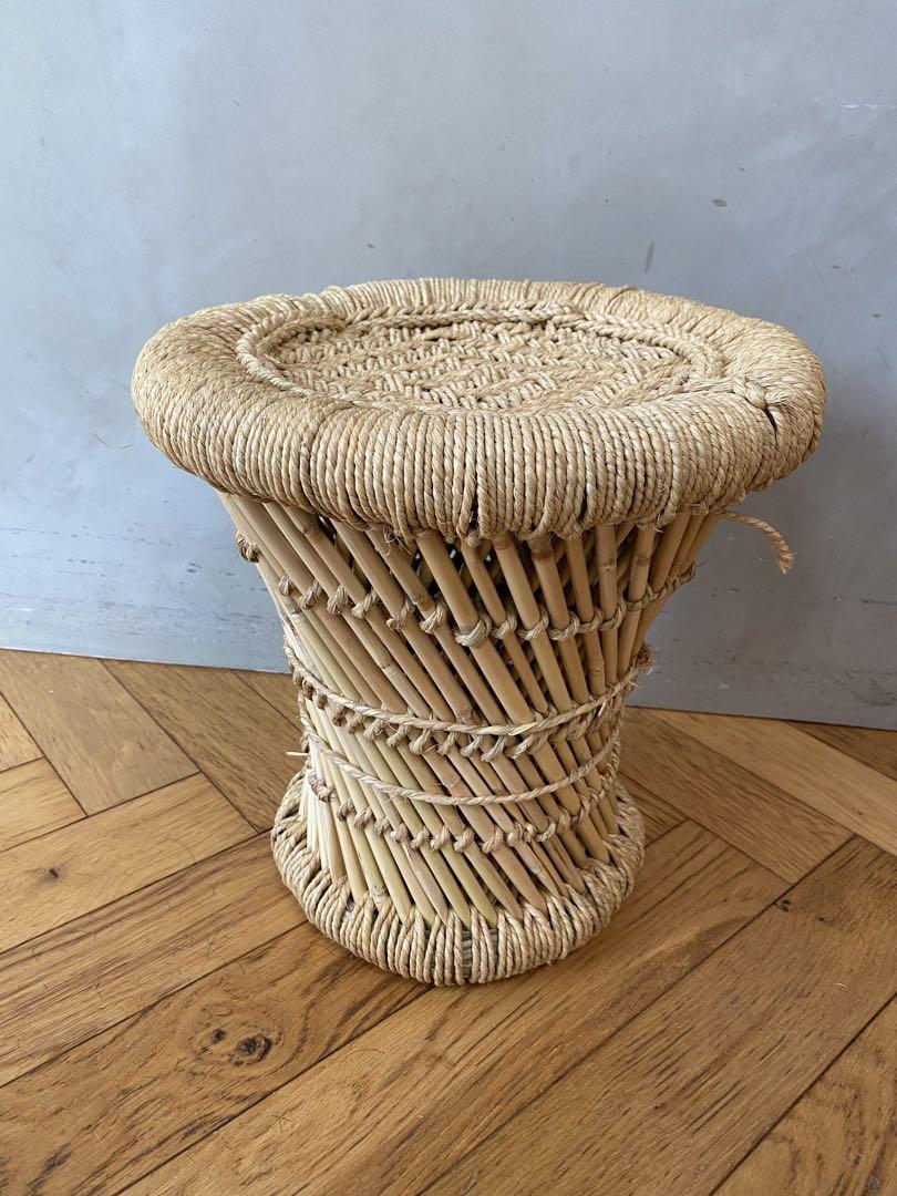 くらすこと　REED STOOL大小2個セット新品未使用