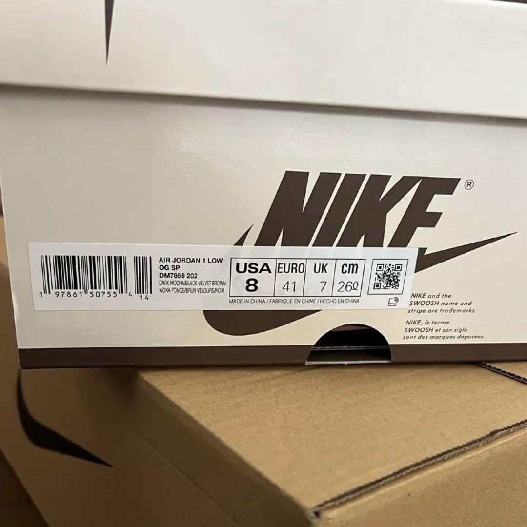TRAVIS SCOTT × AIR JORDAN 1 LOW OG SP