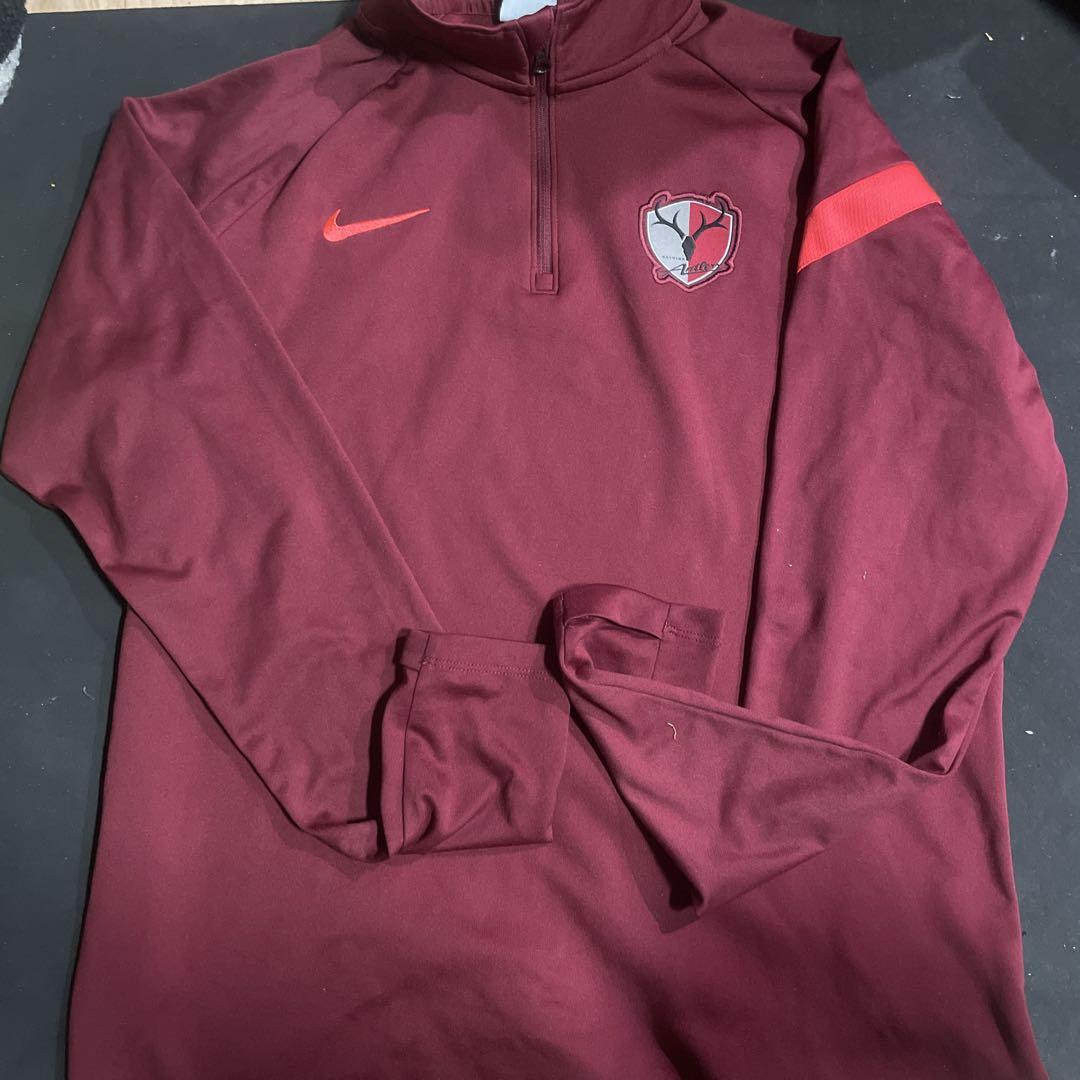 鹿島アントラーズ Nike ジャージ上下 支給品 トレーニングウェア XL