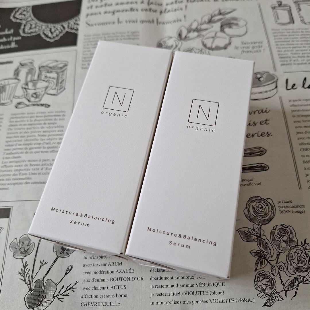 N organic モイスチュア＆バランシング セラム 2個セット