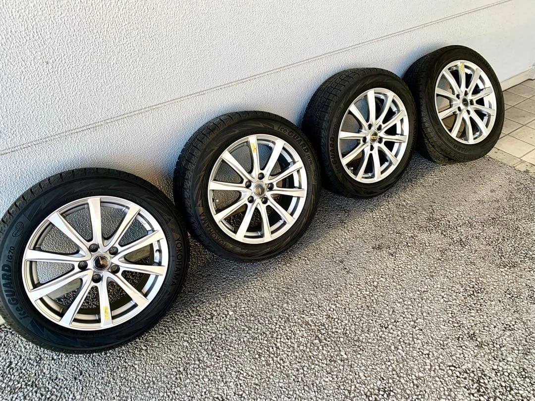 【2022製美品！17インチ】横浜タイヤ　アイスガード　スタッドレスアルミセット