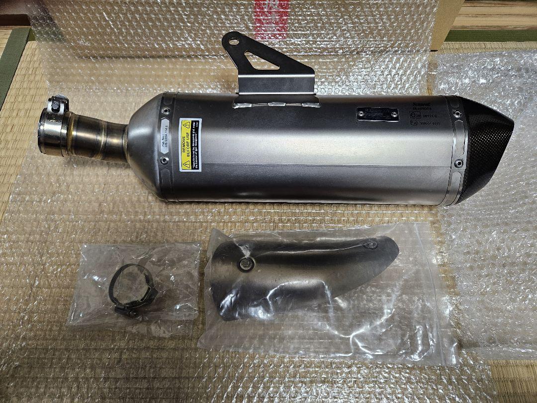 NINJA400 Z400 18-24 アクラポビッチスリップオンマフラー250