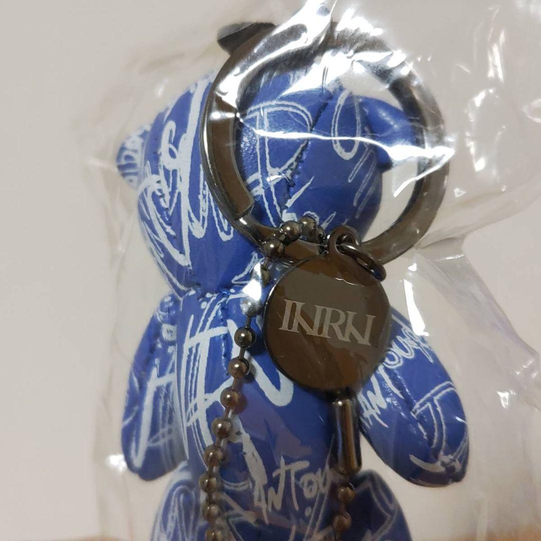 ツアー2019INORANベアチャーム熊テディベア青キーホルダーLUNA