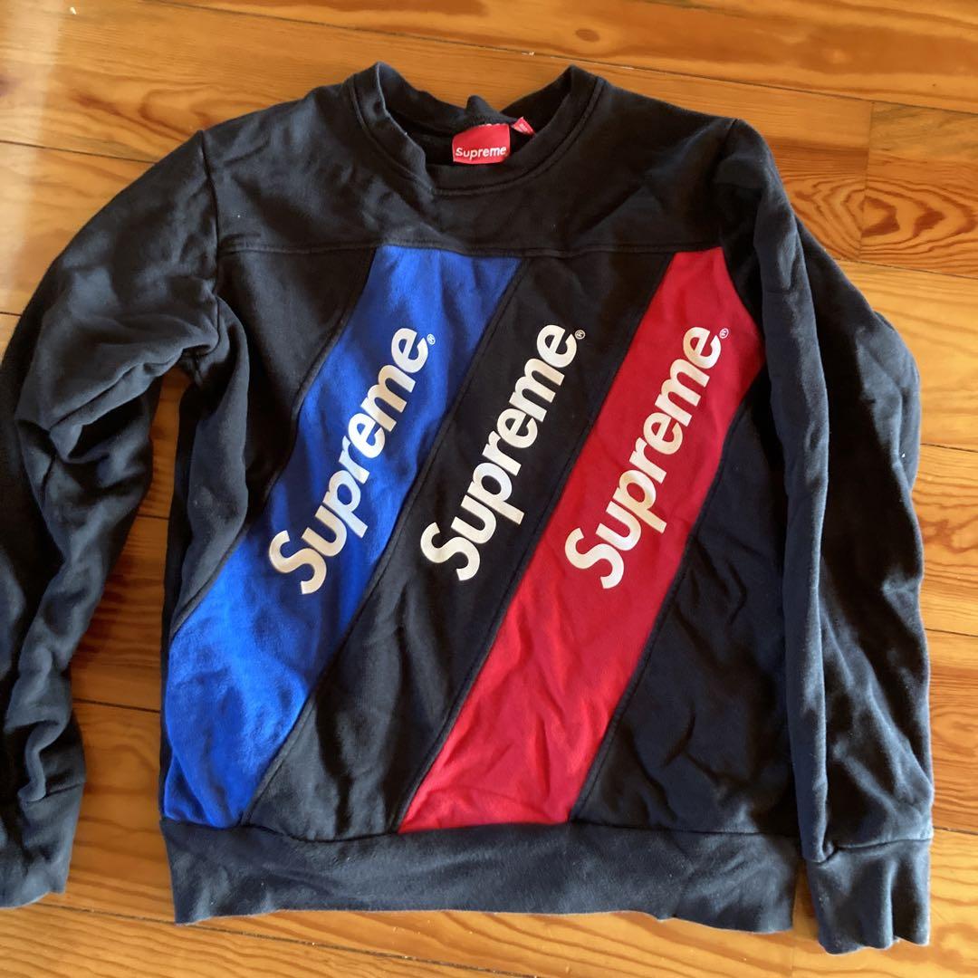 supreme athletic split crew neck 15ss