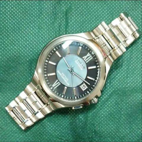 CITIZEN EXCEED 電波 ソーラー ラジオコントロール シェル文字盤