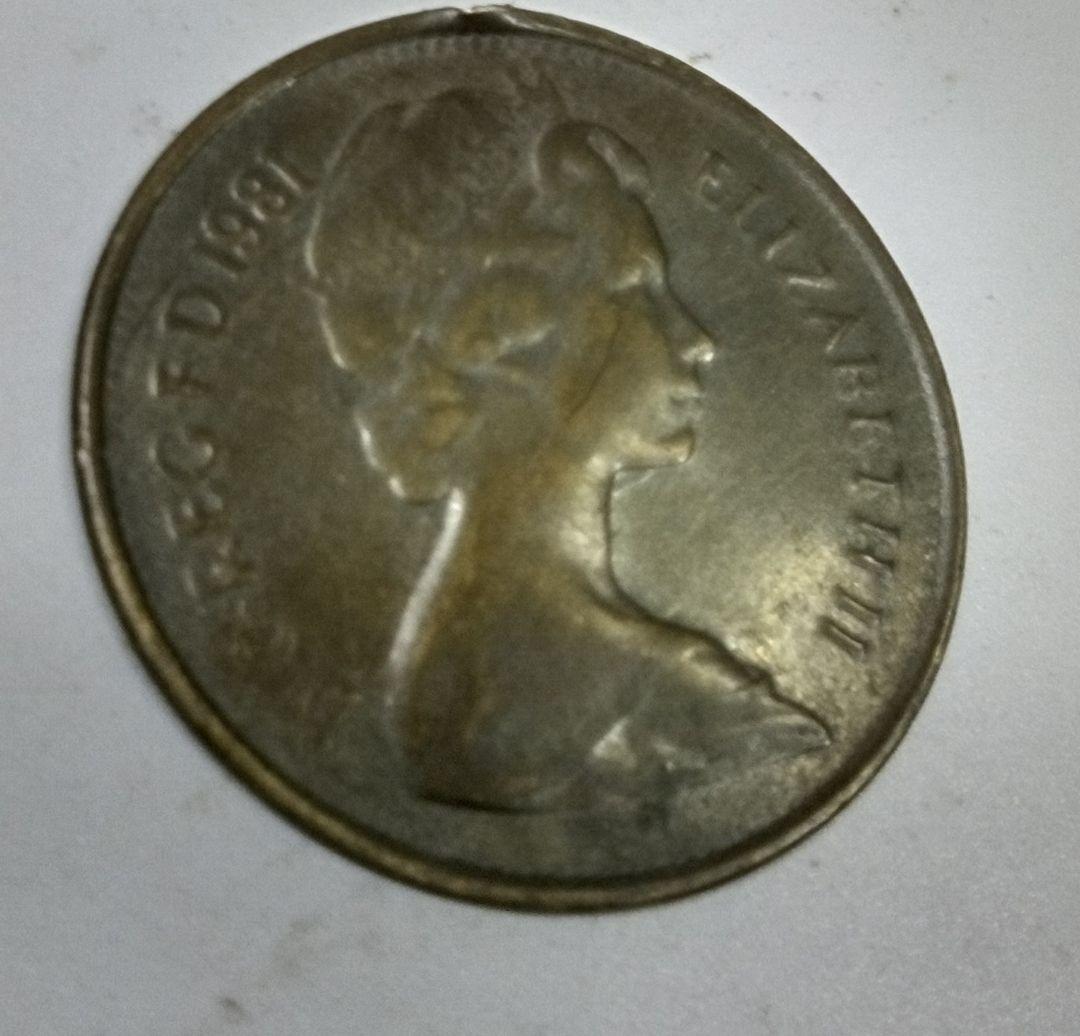古銭エリザベス2世陰打ち（世界に1枚） 旧貨幣 1981年超超希少コイン（美品） 古銭エリザベス2世陰打ち（世界に1枚） 旧貨幣 1981年超超希少