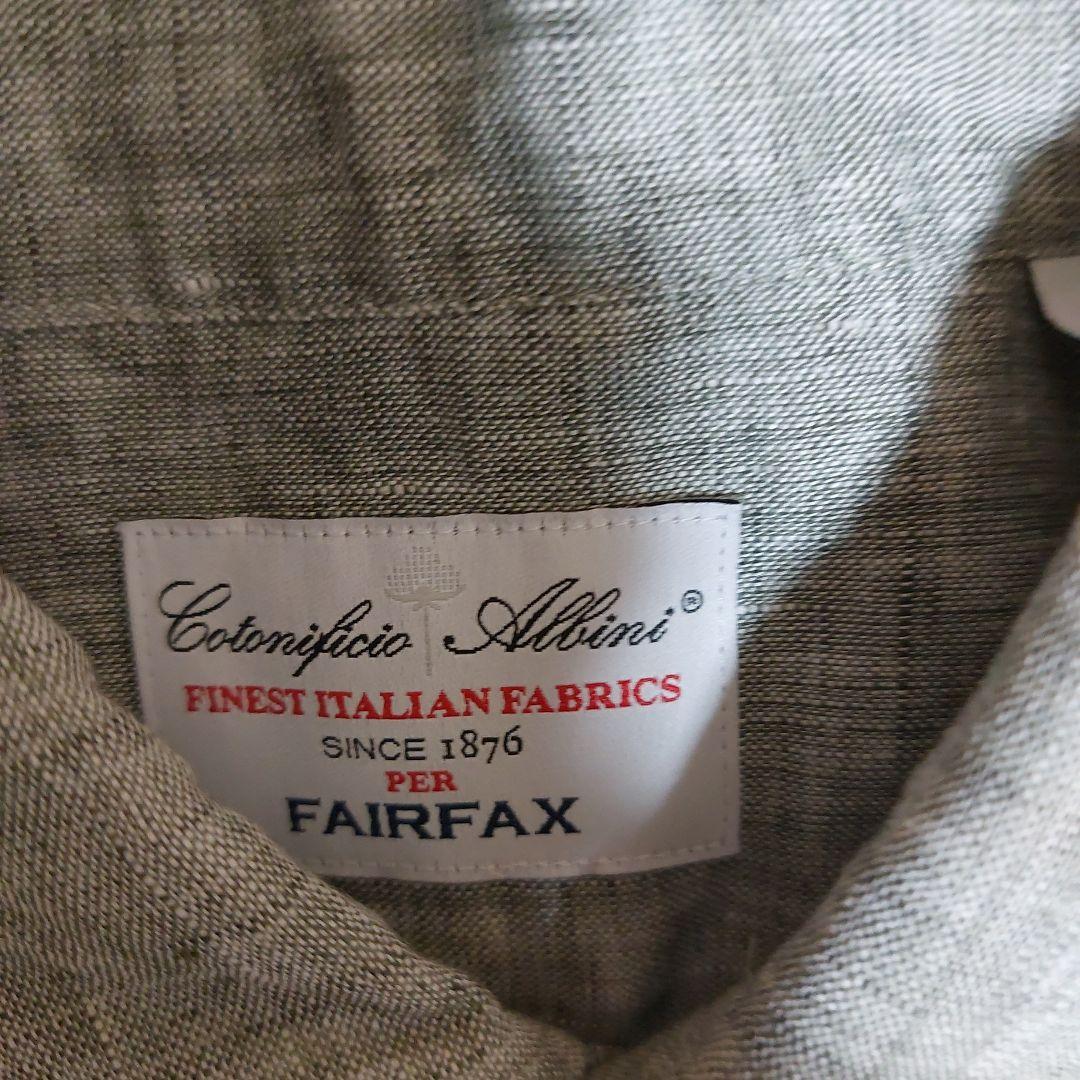 ■極美品✦値引き不可■FAIRFAX　リネン　プルオーバーシャツ