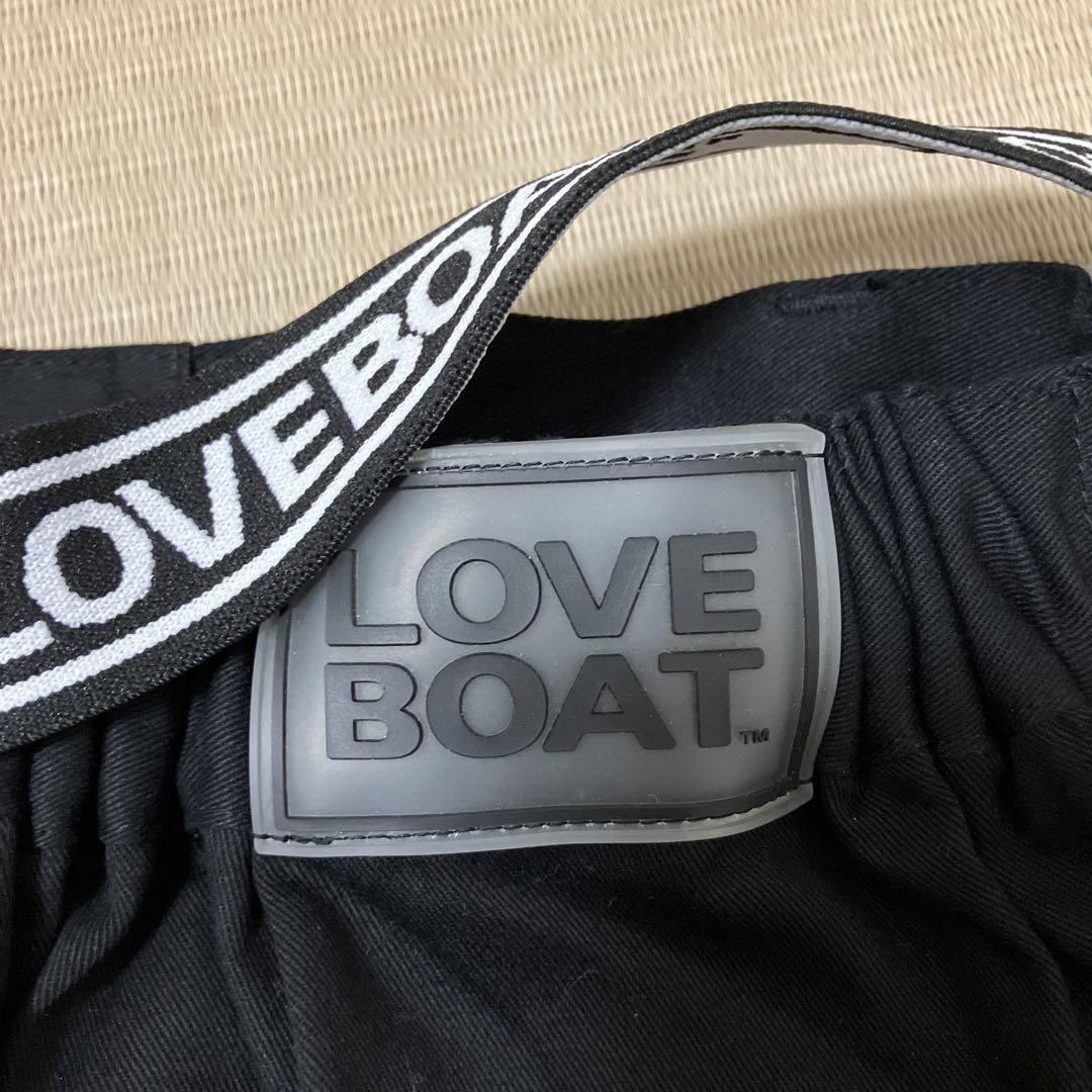 【新品タグ付】LOVE BOAT ラブボート スカート デニム 黒 150