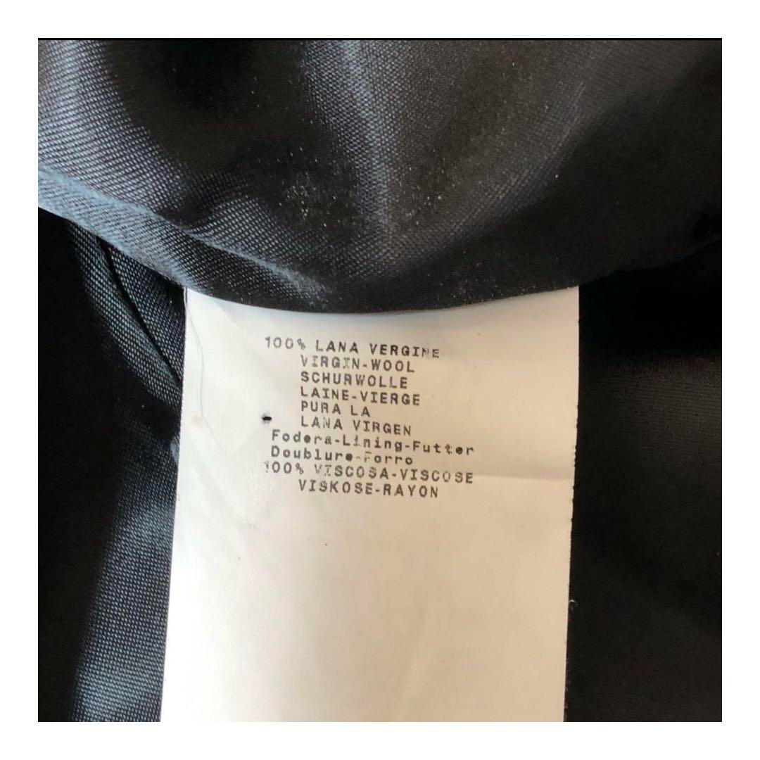 archive Giorgio Armani longcoat black