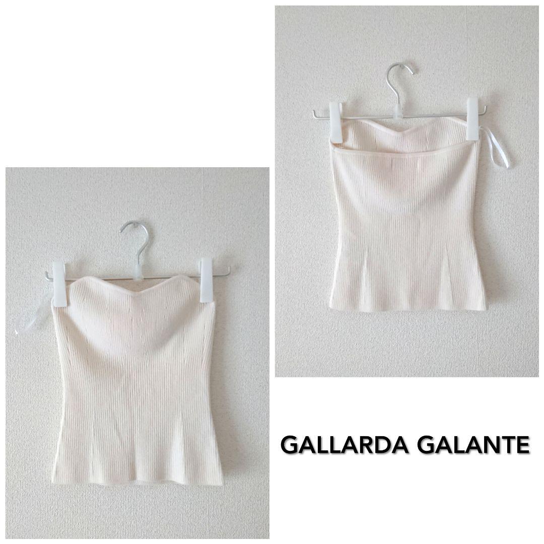 【GALLARDAGALANTE】ニットビスチェ GALLARDA GALANTE・ニットビスチェ - メルカリ
