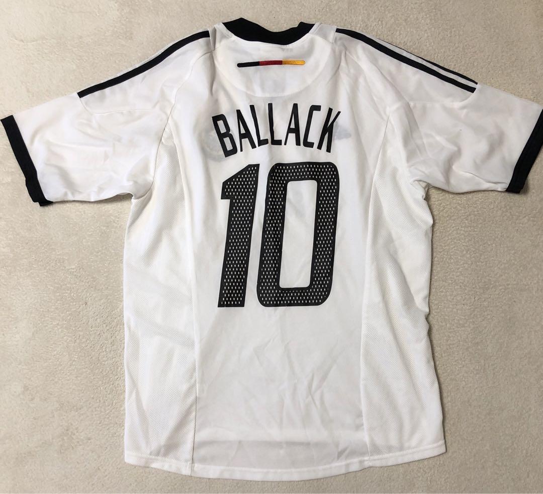 美品◎adidas アディダス ドイツ代表ユニフォームTシャツ 万国旗タグ 美品 adidas アディダス ドイツ代表ユニフォームTシャツ 万国旗
