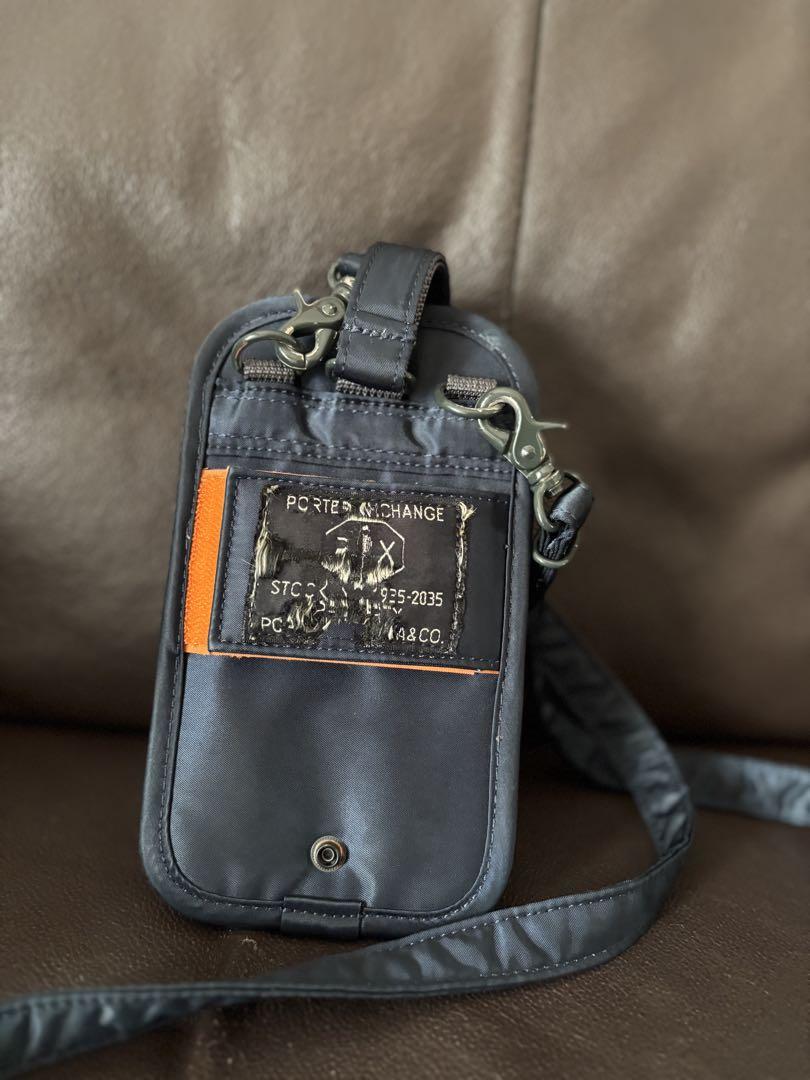 PORTER / PX TANKER GPS HOLDER アイアンブルー