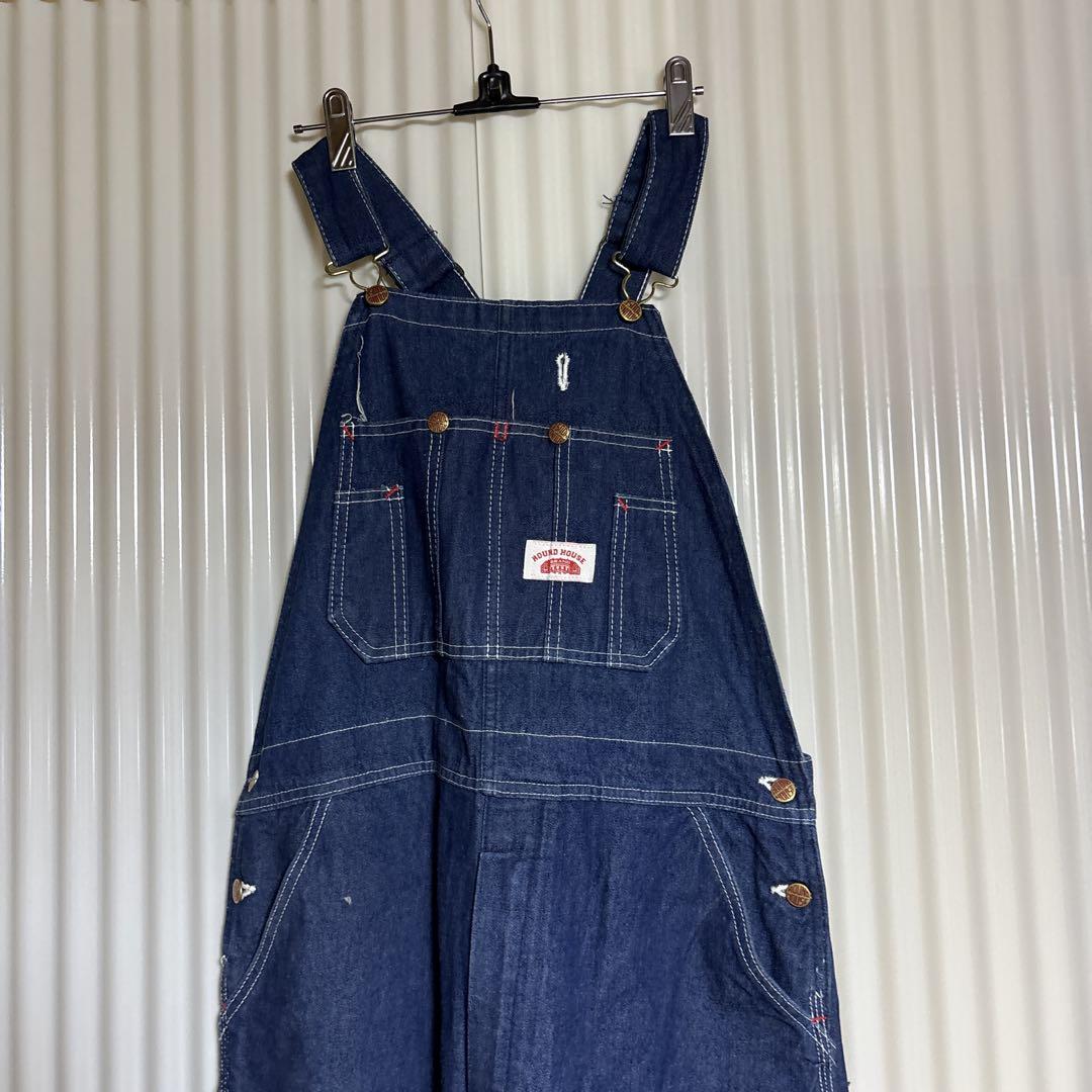 安さ過ぎのアメリカ製ROUND HOUSE ラウンドハウス オーバーオール
