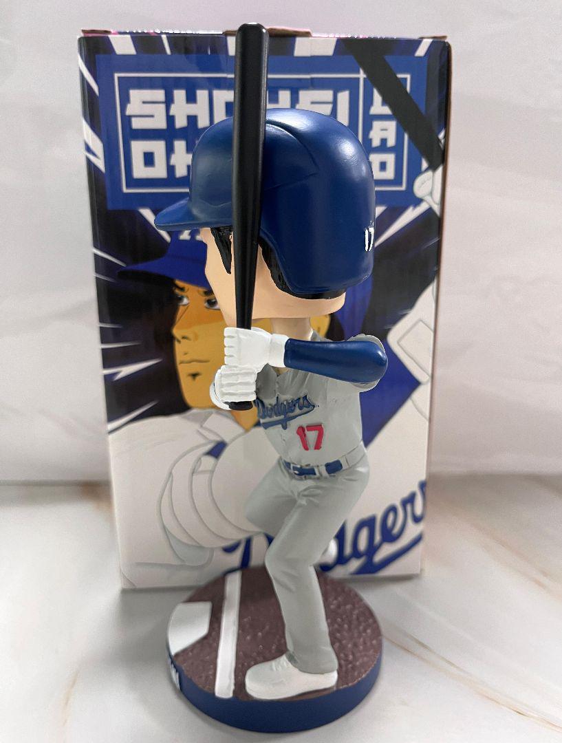 大谷翔平 バブルヘッド ボブルヘッドドジャース グレービジターユニフォームグレー ⭕10000個限定⭕大谷翔平ドジャース ミニボブルヘッド グレー