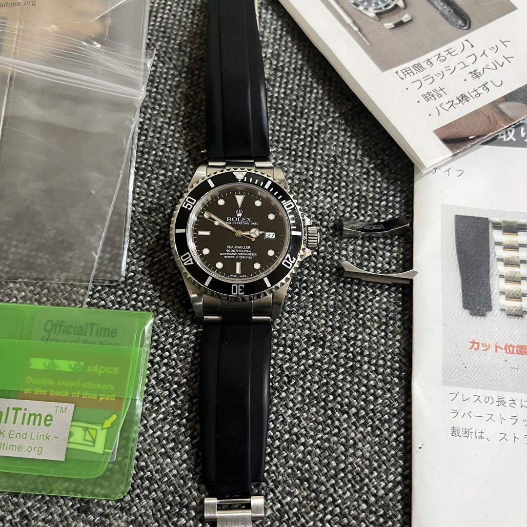 ロレックス用Airflowラバーストラップ フラッシュフィット AK ロレックス用Airflowラバーストラップ フラッシュフィット AK