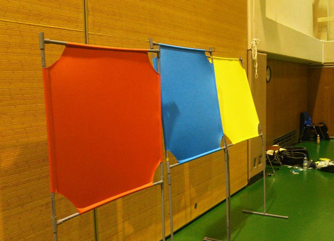 ふじ色　角度が変えられる壁打ち無音布(むおんふ) YONEX