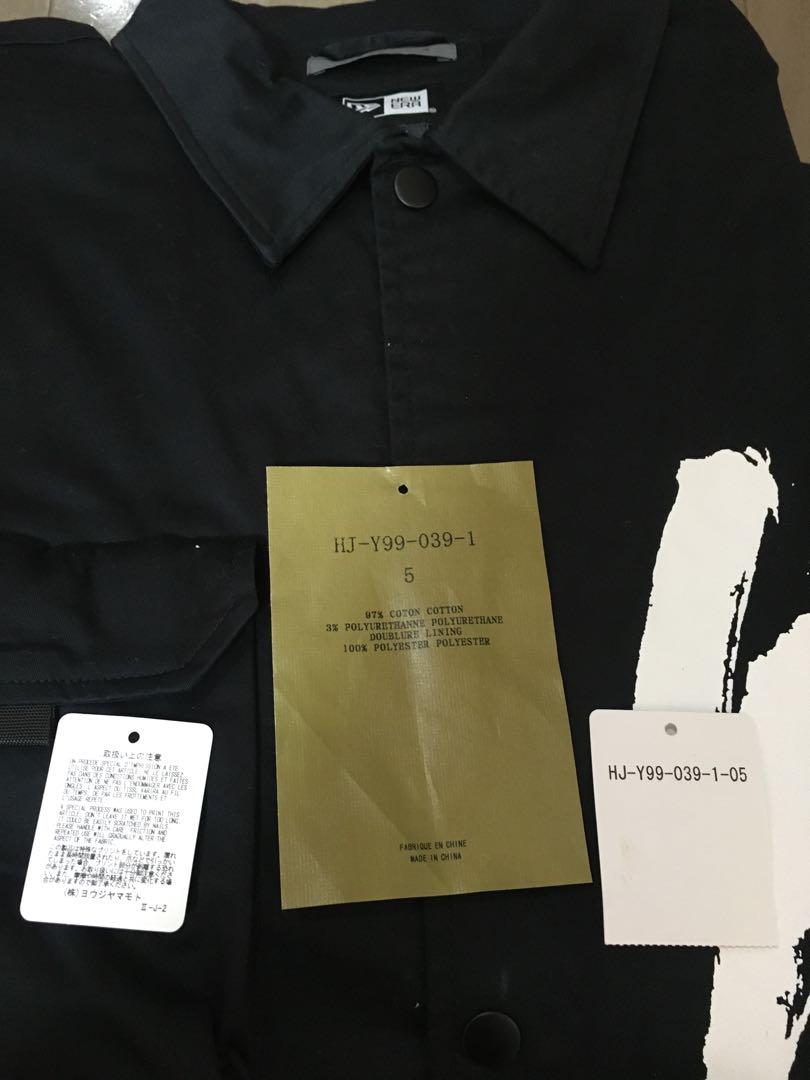 Yohjiyamamoto × NEW ERA Coach Jacket