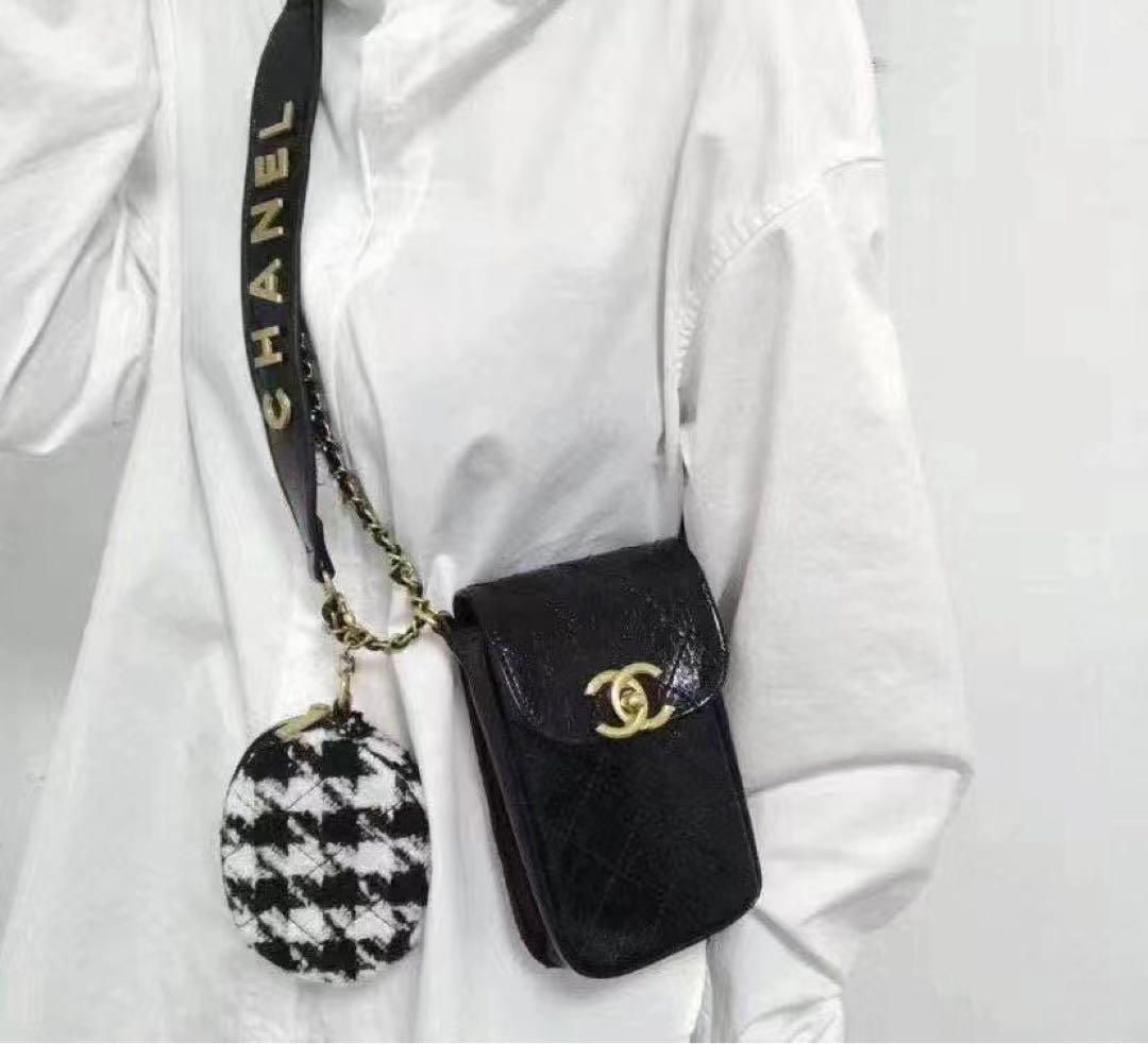 ✨非売品 シャネル ノベルティ スマホポーチ ミニバッグ 斜め掛け