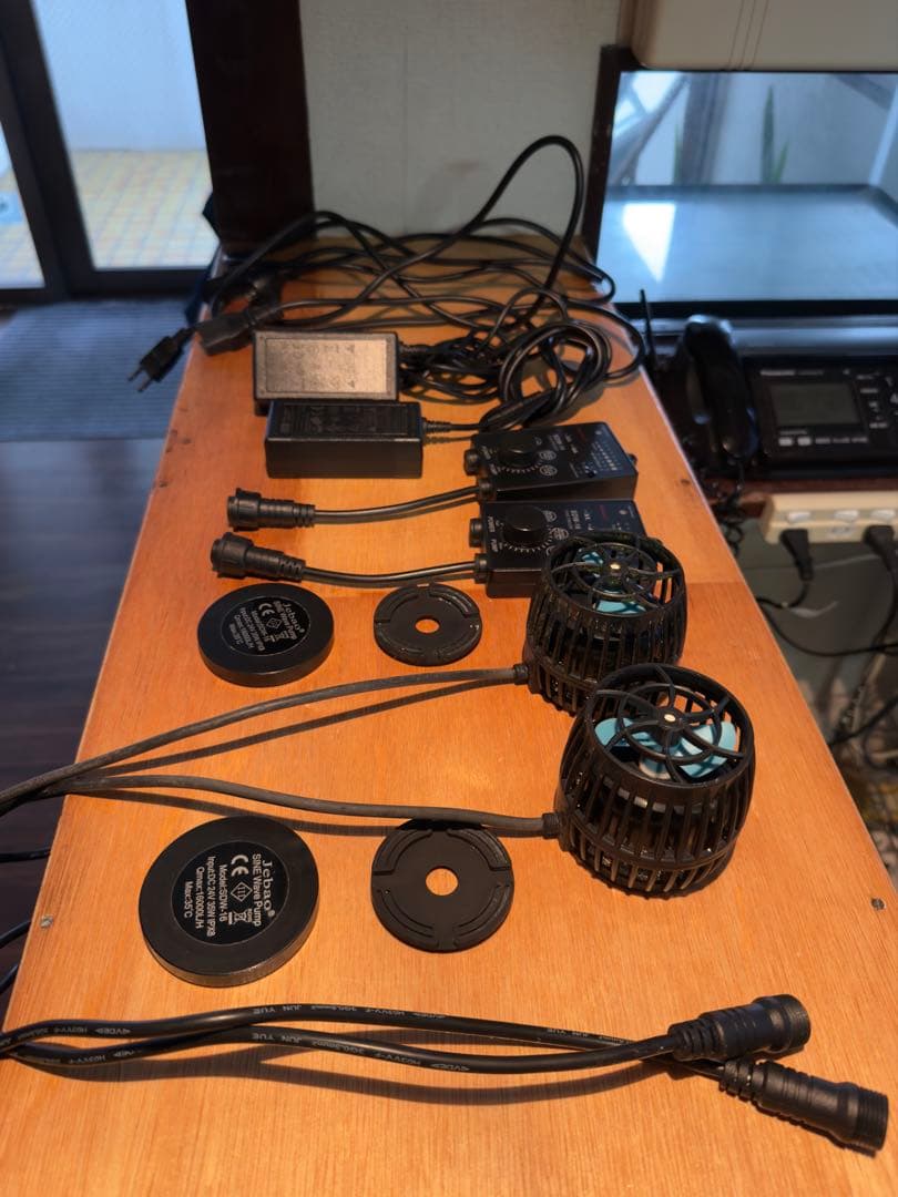 Jebao SDW-16サイン波ウェーブポンプ 2台 Jebao SDW-16サイン波ウェーブポンプ 2台