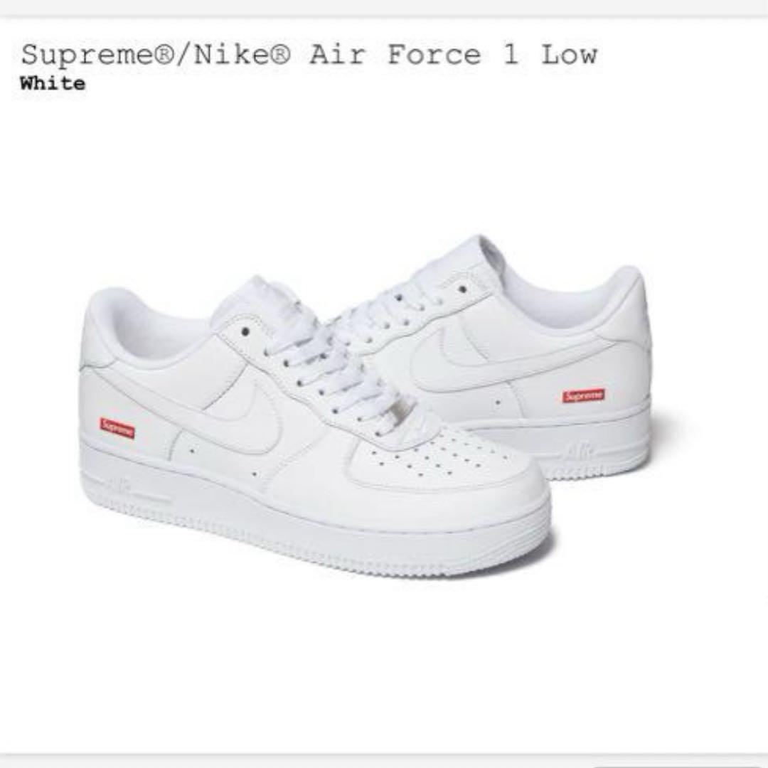 Supreme Air Force 1  シュプリーム エアフォース1 27cmメンズ