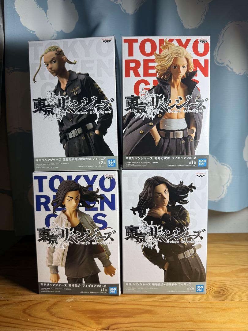 BANPRESTO - 東京リベンジャーズ フィギュア【４体セット】 東京リベンジャーズ フィギュア 4体セット - メルカリ