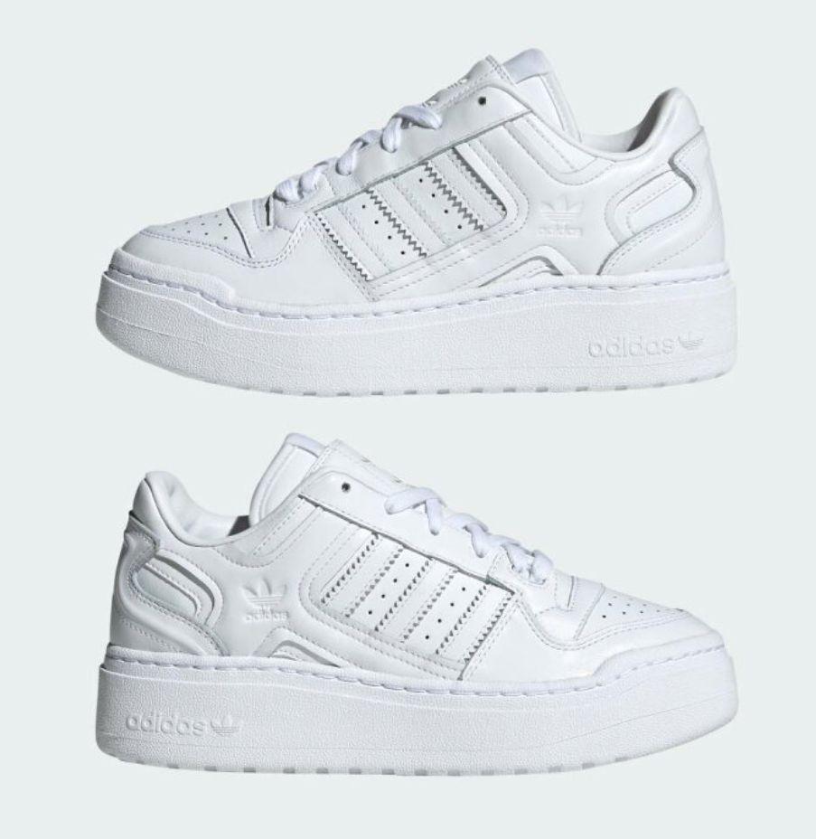 【美品】adidas　厚底スニーカー　24.5cm